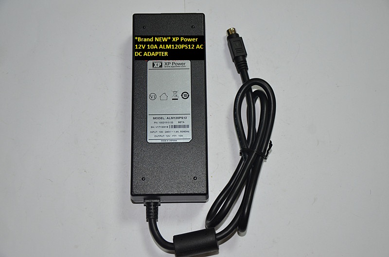 *Brand NEW* 12V 10A XP Power AC100-240V ALM120PS12 AC DC ADAPTER